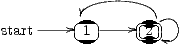 ------
          ---    -----
start-----?>89=:1<; -----?>89/(=:.-)*2<; ,+ ---
                    --