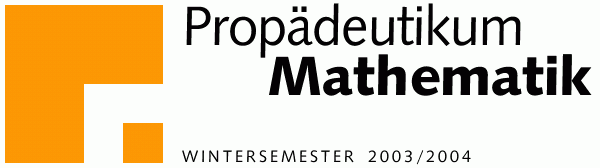 Propdeutikum Mathematik